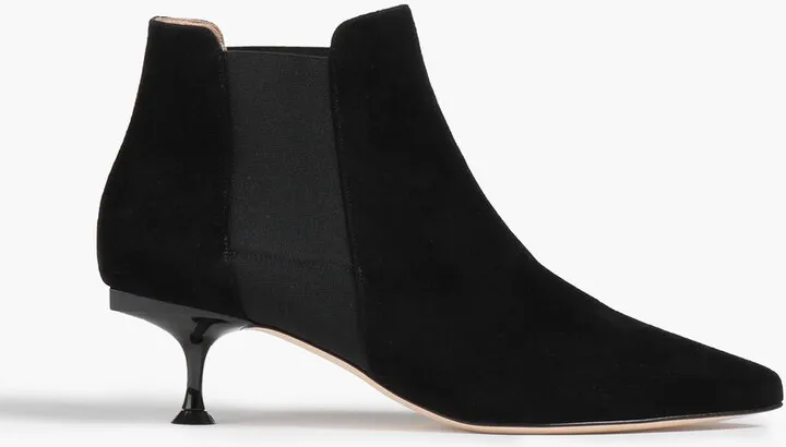 Suede ankle boots