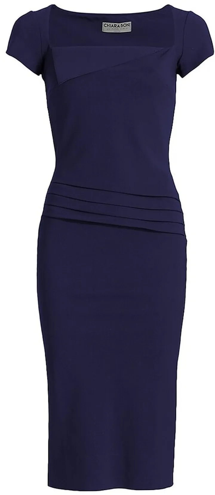 Sinnika Pleated Sheath Dress