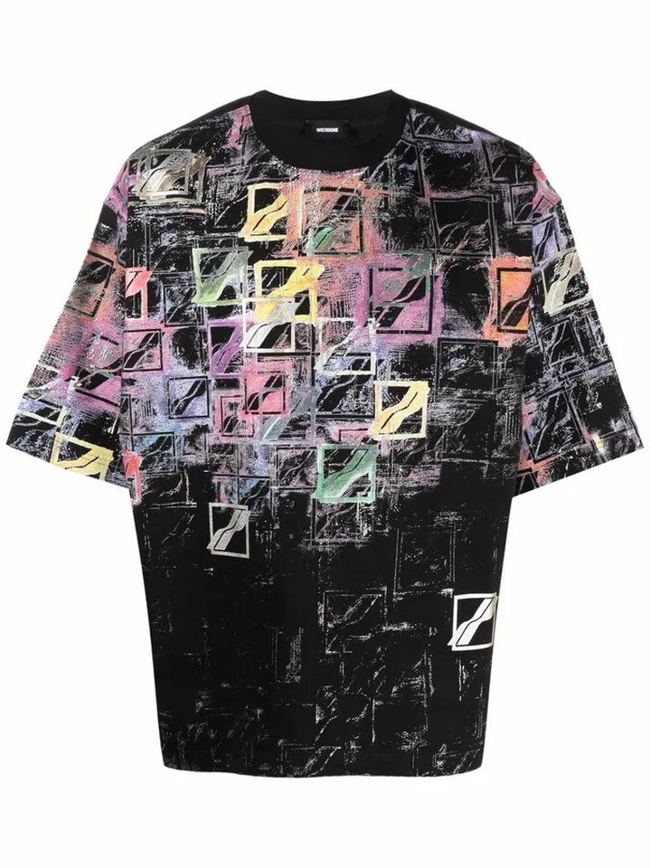 graphic logo-print cotton T-shirt