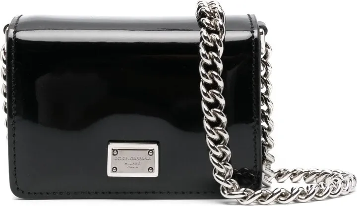 Logo-Plaque Patent Mini Bag