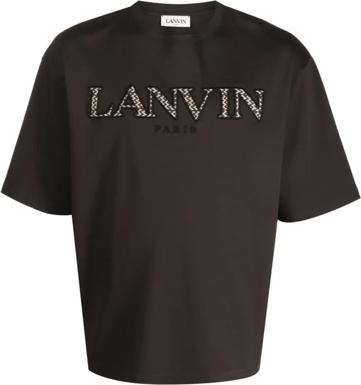 logo-print cotton T-shirt
