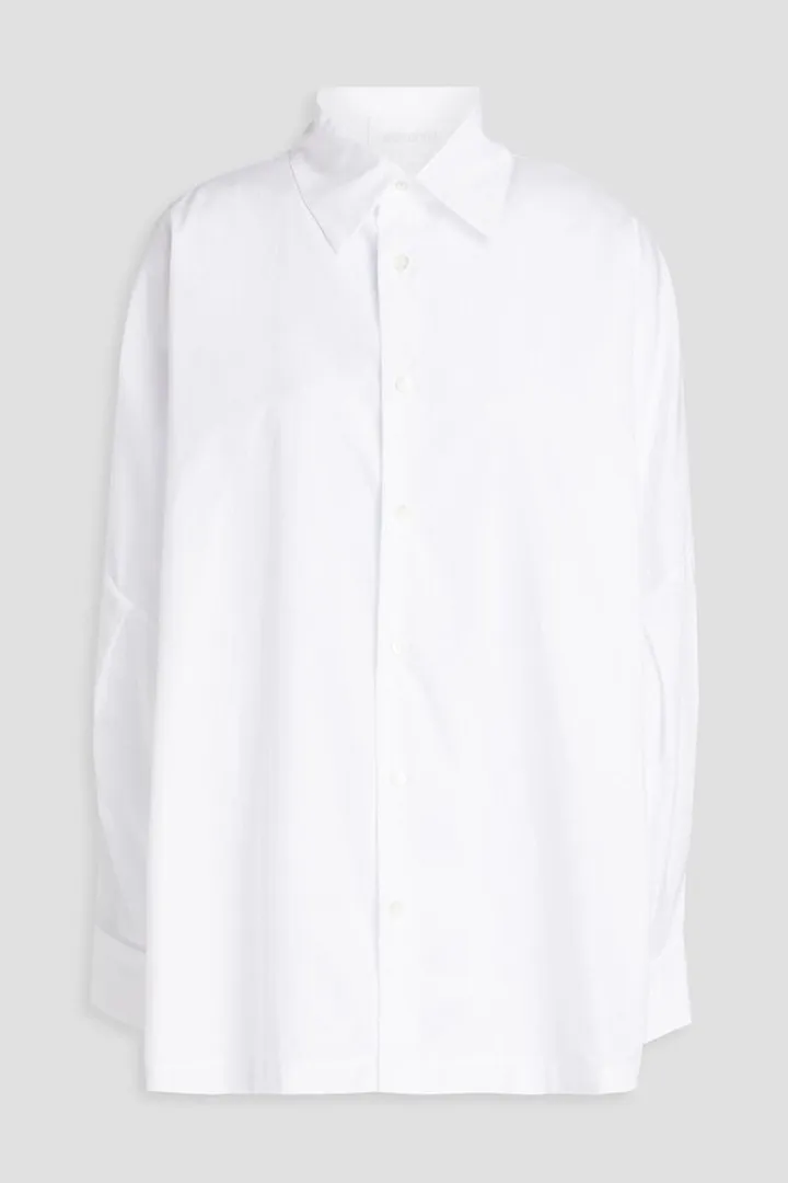 Cotton-poplin shirt