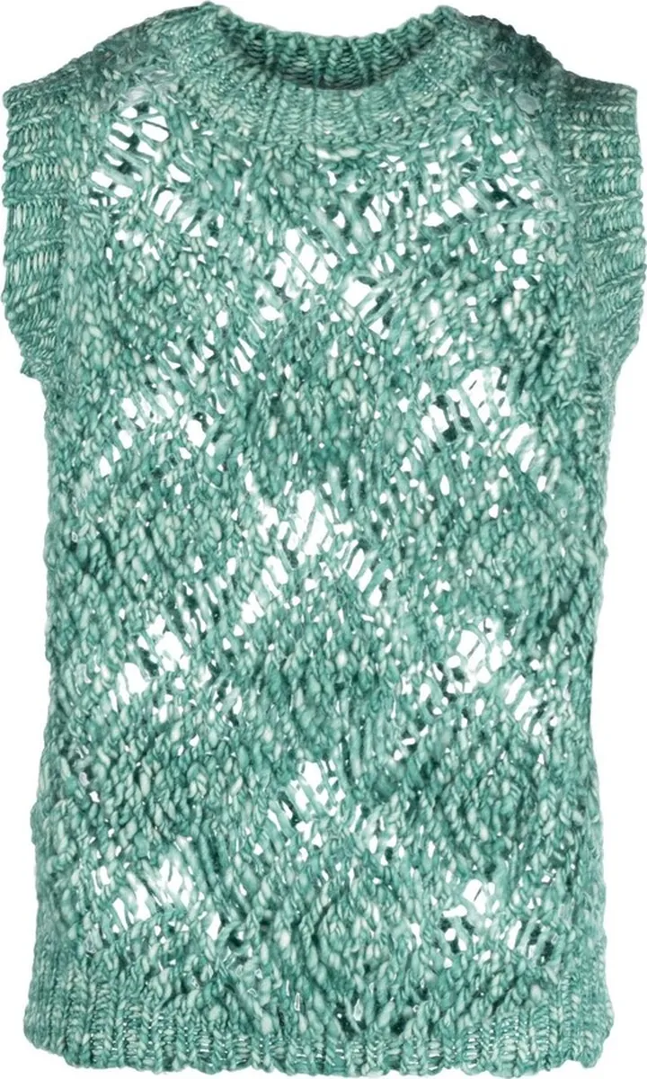 Green Nimgina Wool Sweater Vest
