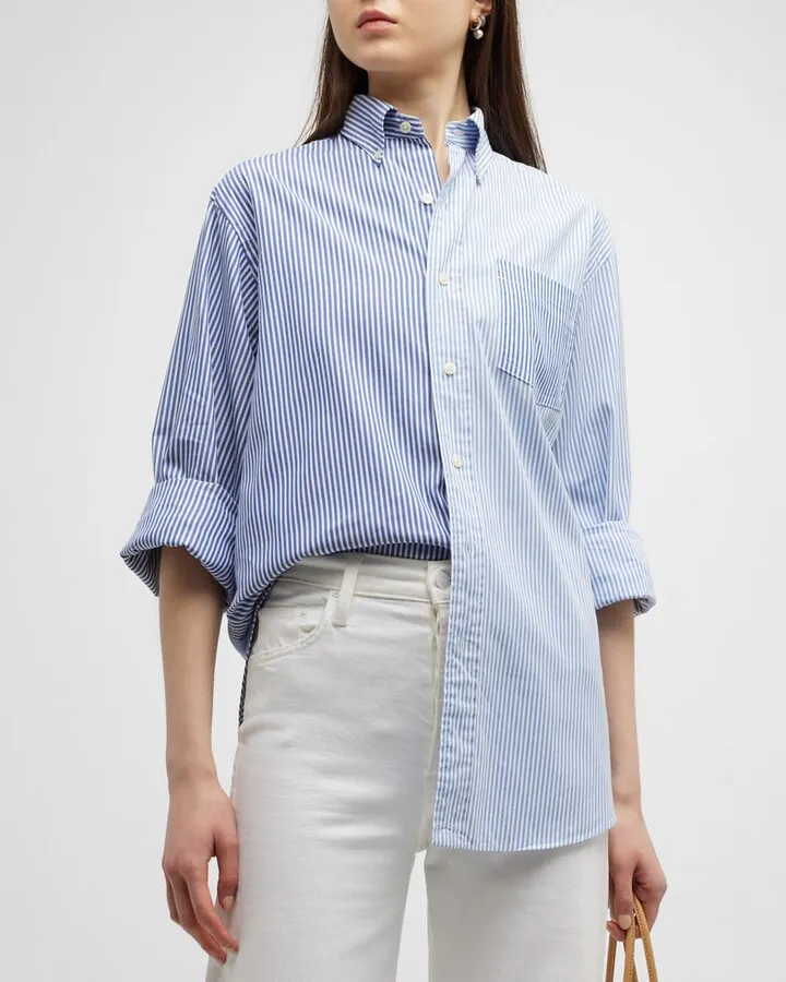 The Diana Pinstripe Shirt