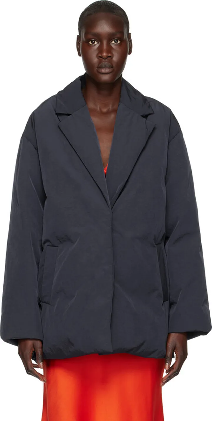 Stella McCartney Navy Puffa Coat