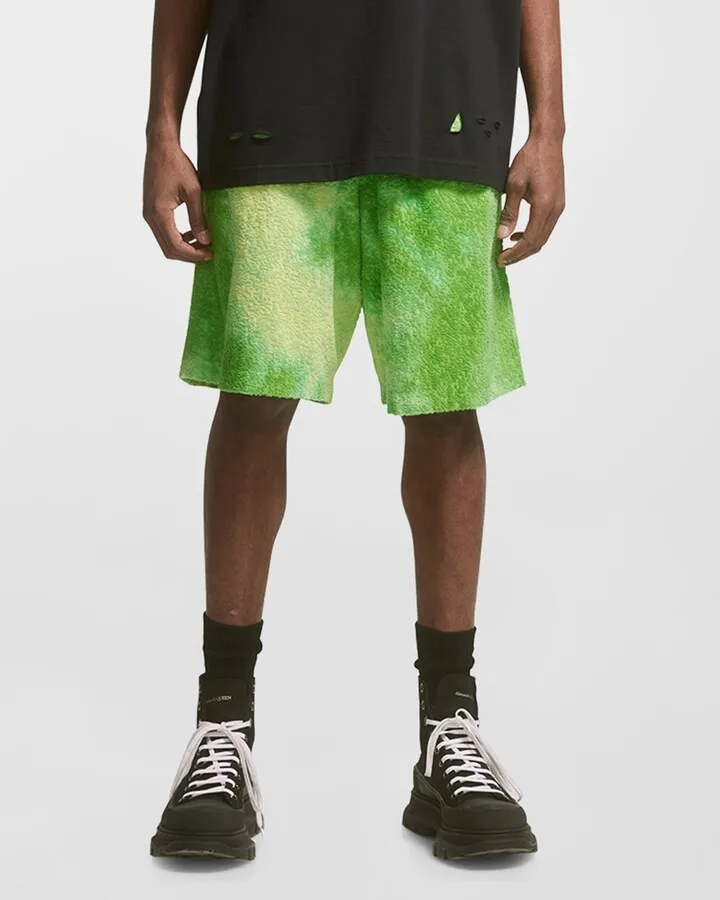 Men's Tie-Dye Terry Toweling Shorts