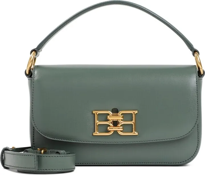 Bally Logo Plaque Shoulder Bag