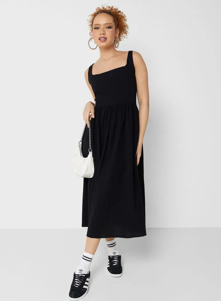 Square Neck Dress