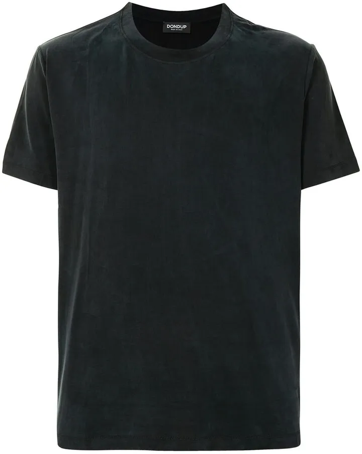 finished-edge cotton T-Shirt