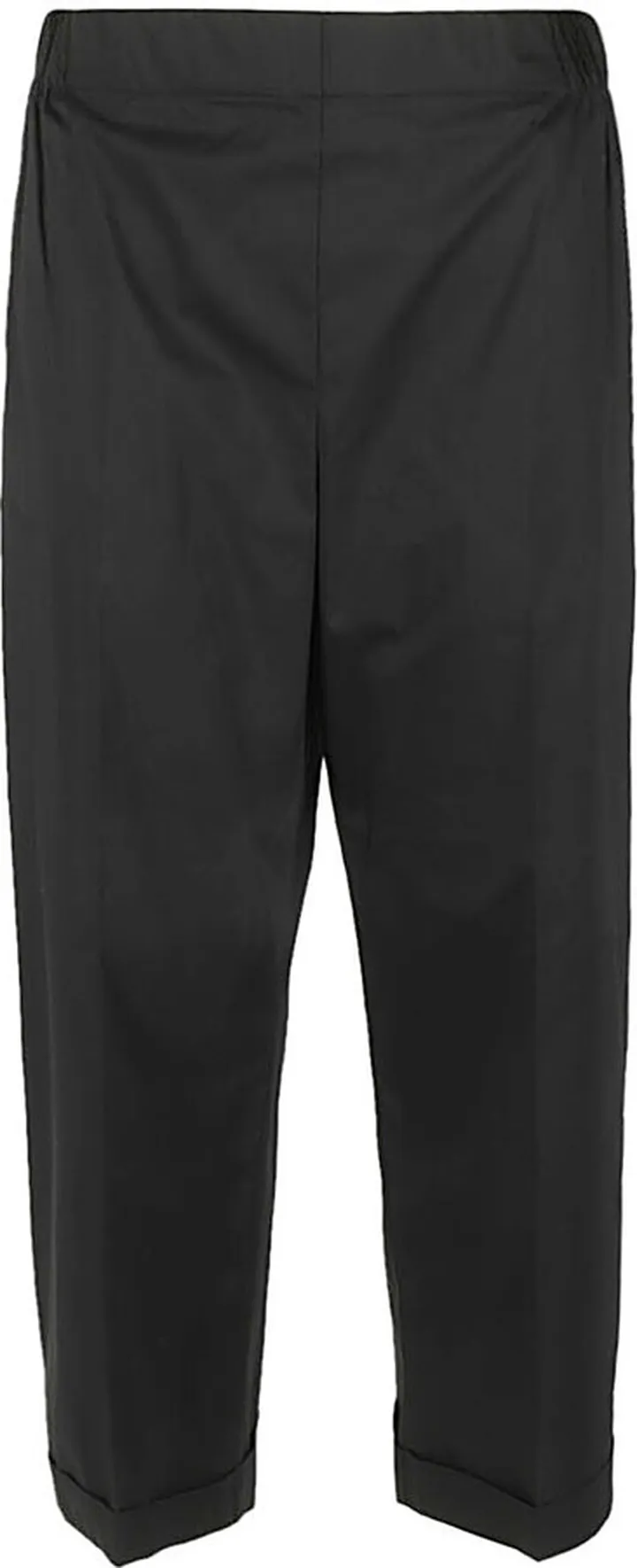 LIVIANA CONTI- Cotton Blend Cropped Trousers