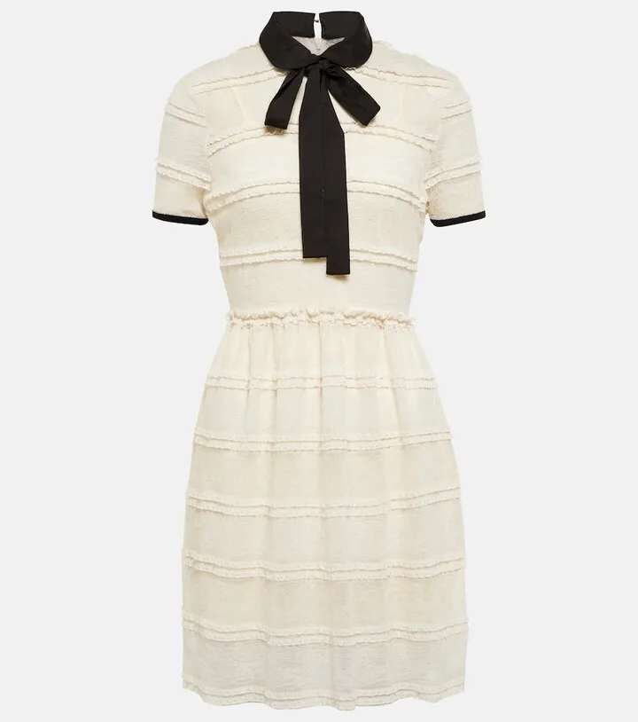 Lace minidress