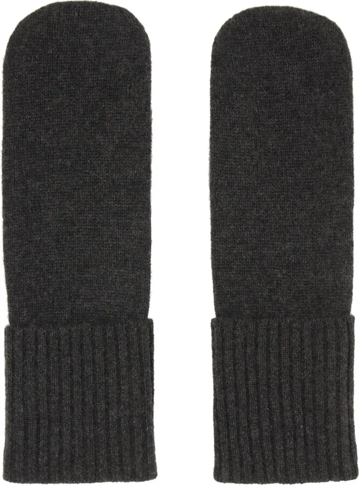 Filippa K Gray Recycled Mittens