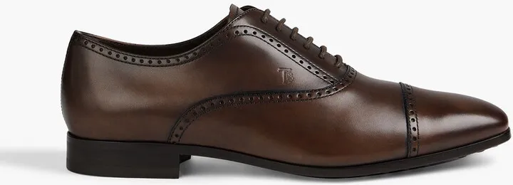 Leather Oxford shoes