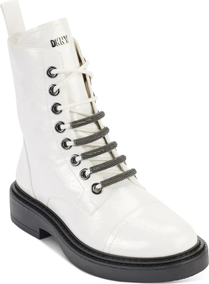 Dkny Women's Malaya Lace-Up Boots