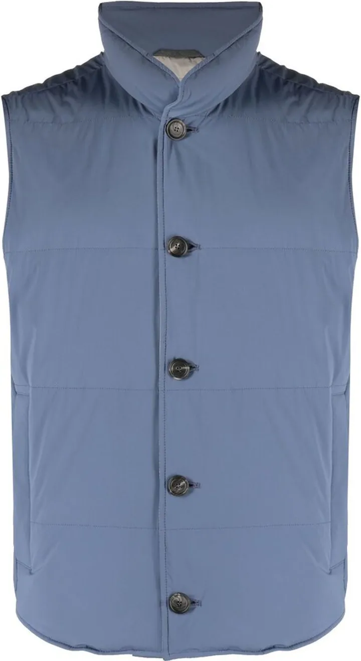 Blue Padded Gilet
