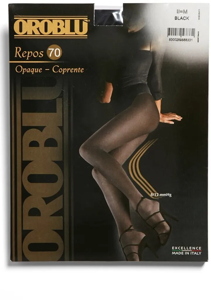 'Repos 70' Opaque Control Top Support Tights