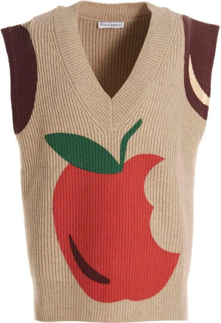 JW Anderson V-Neck Knitted Vest