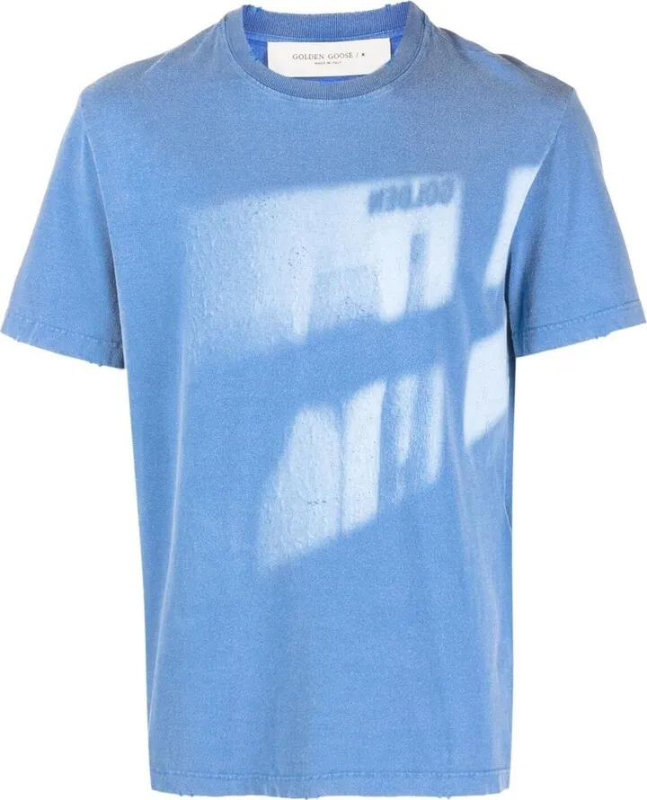graphic-print short-sleeved T-shirt