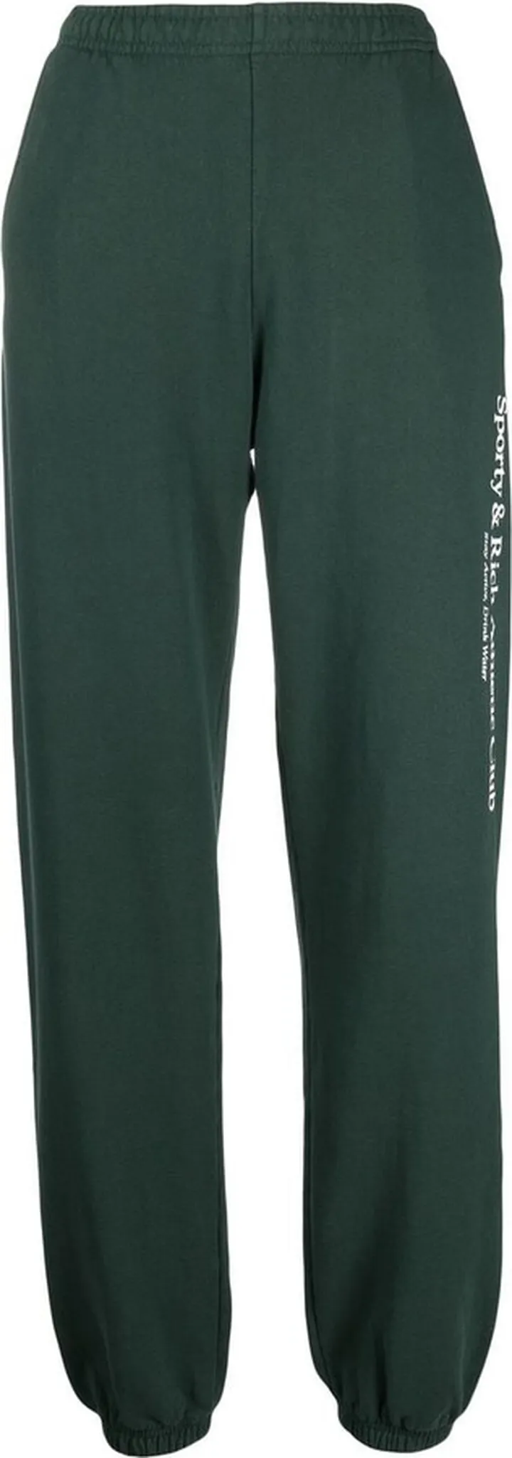 Graphic-Print Cotton Track Pants