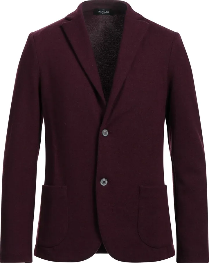 Suit Jacket Burgundy