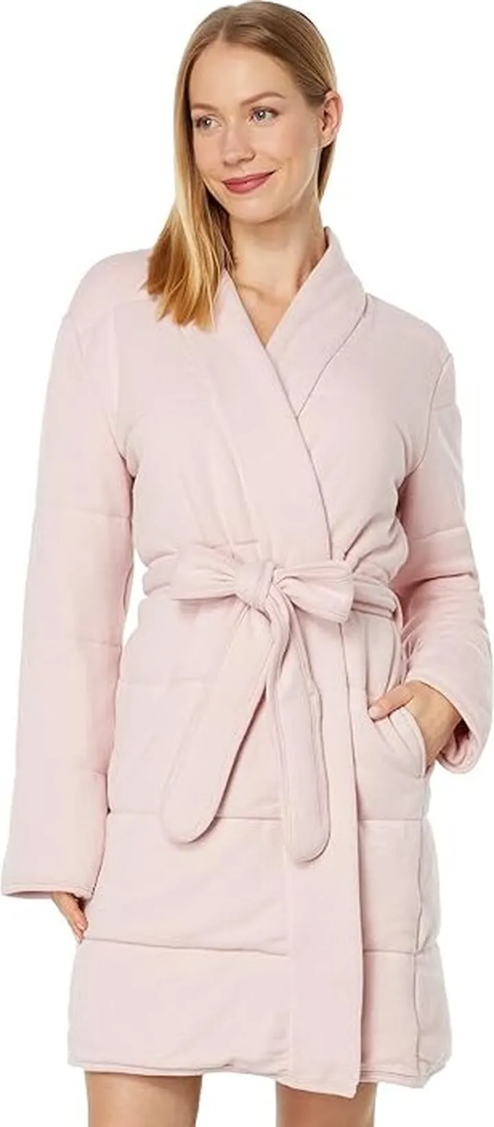 P.J. Salvage Quilted Dreams Robe (Pink Clay) Women's Pajama