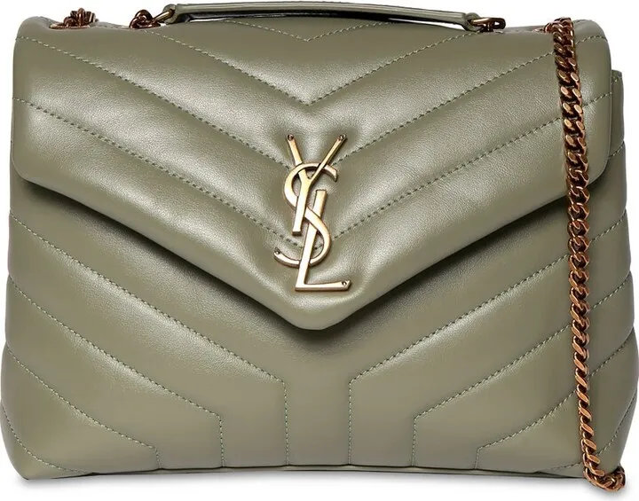 Small Loulou leather shoulder bag