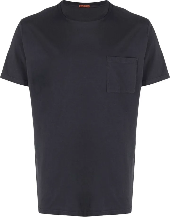 chest patch-pocket detail T-shirt
