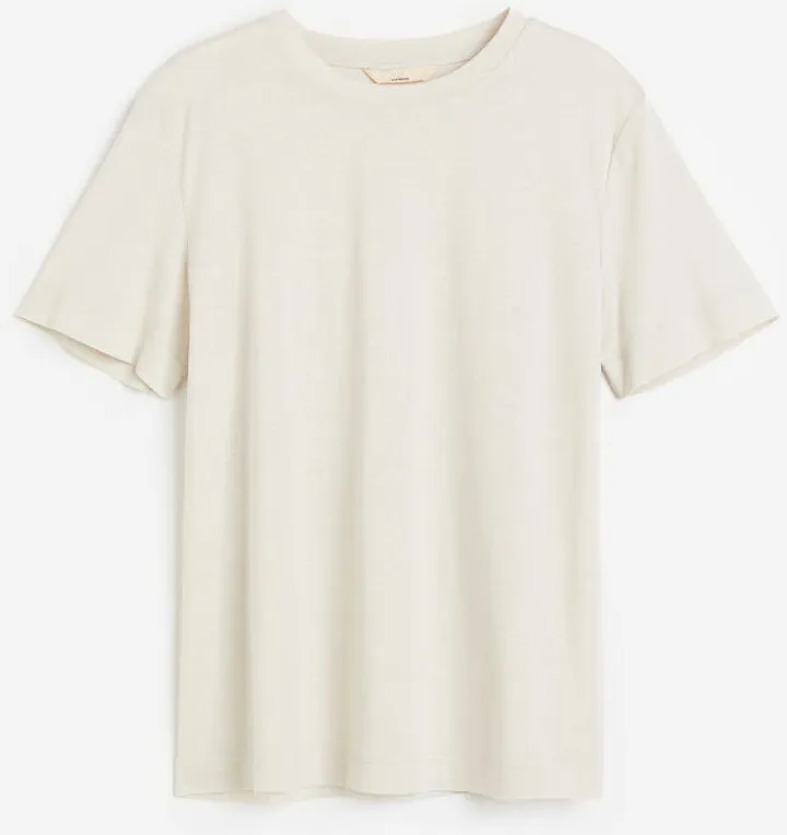 Silk-blend T-shirt