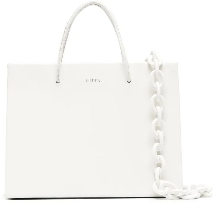 Chain-Strap Tote Bag