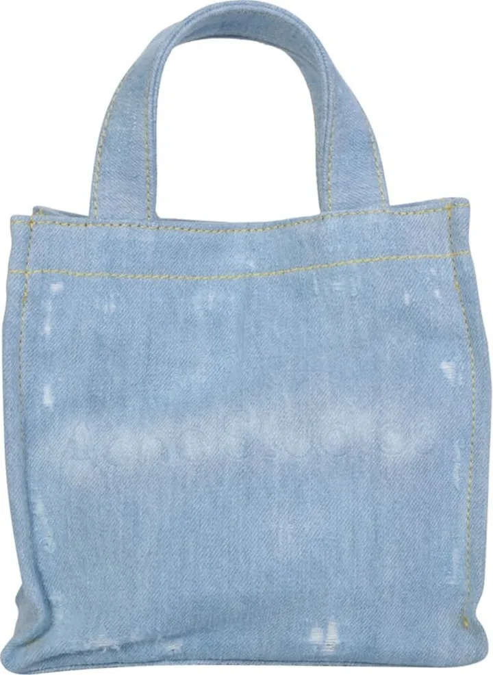 Denim Mini Logo Bag
