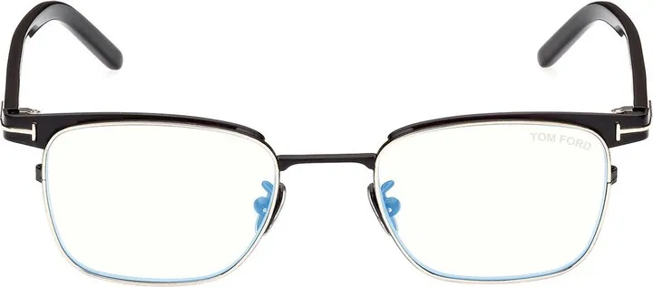 49mm Small Square Blue Light Blocking Reading Glasses