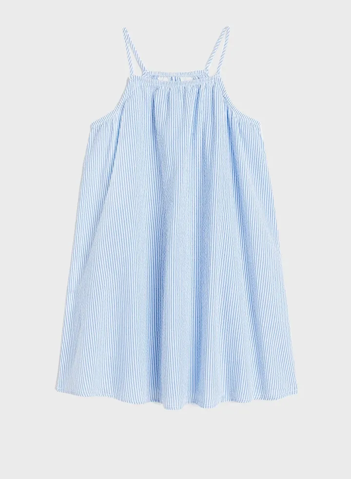Kids Stripe Midi Dress
