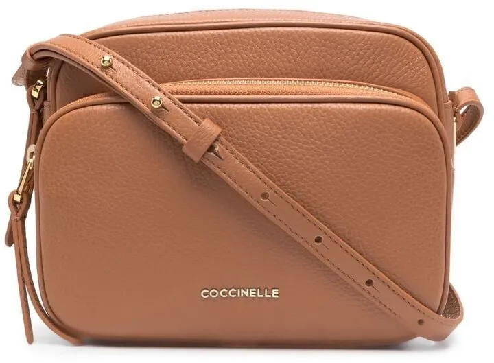 Logo-Plaque Detail Crossbody Bag