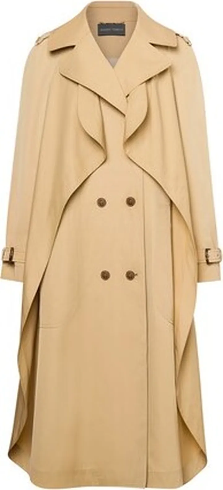 Waterproof nylon trench coat