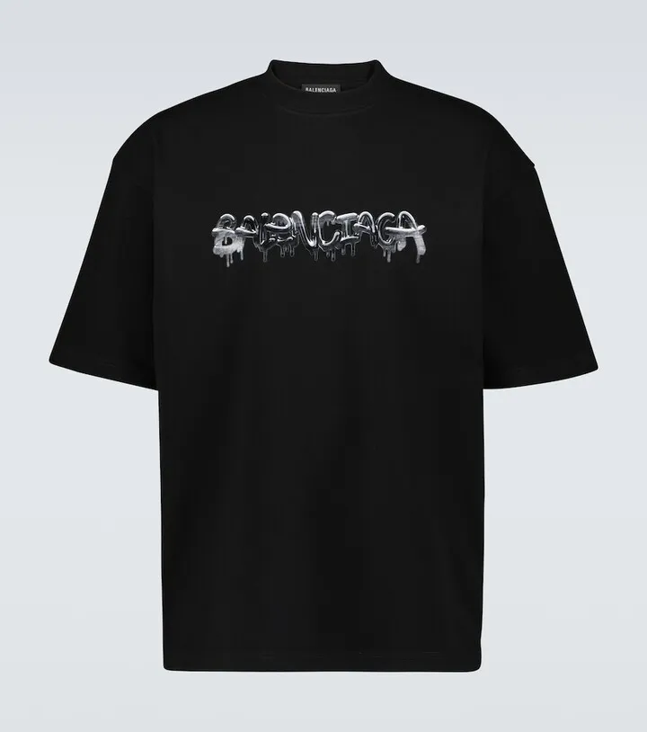 Slime cotton jersey T-shirt