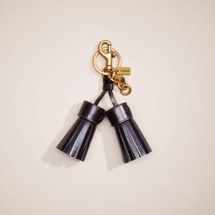 Remade Colorblock Tassel Bag Charm