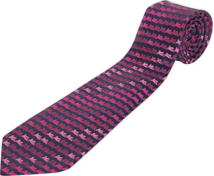 Etro All-Over Logo Jacquard Tie