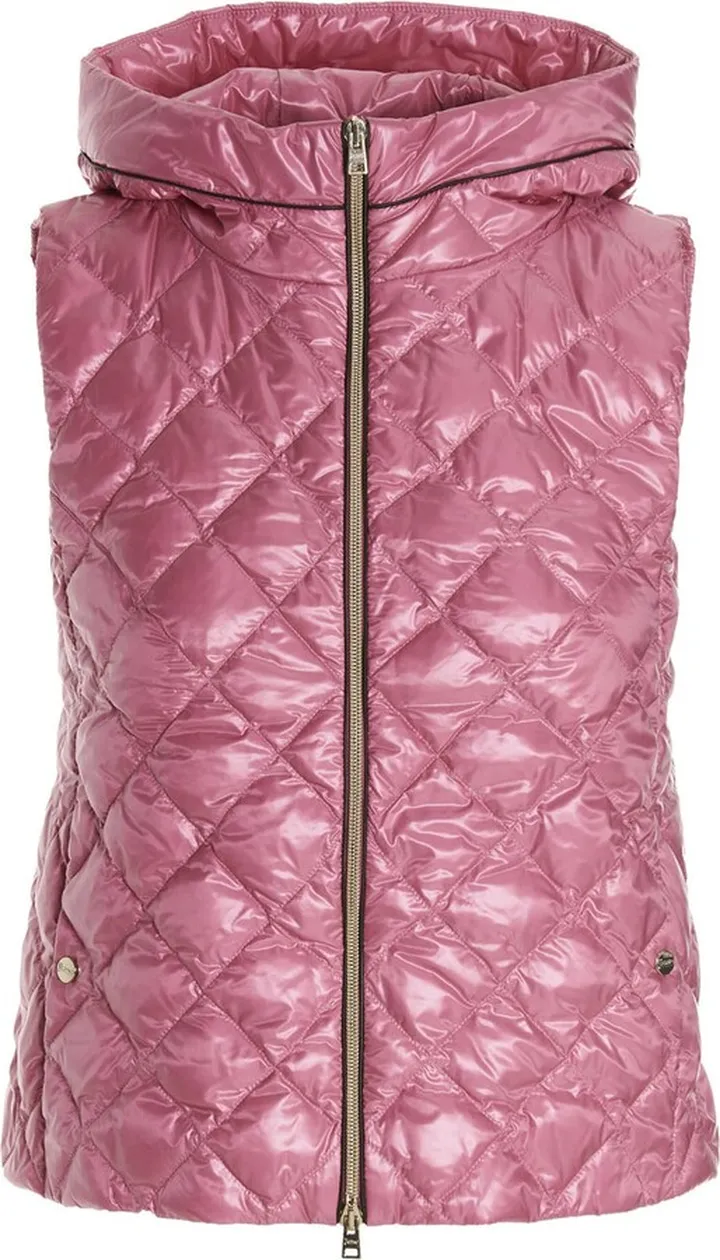 Hooded Sleeveless Jacket