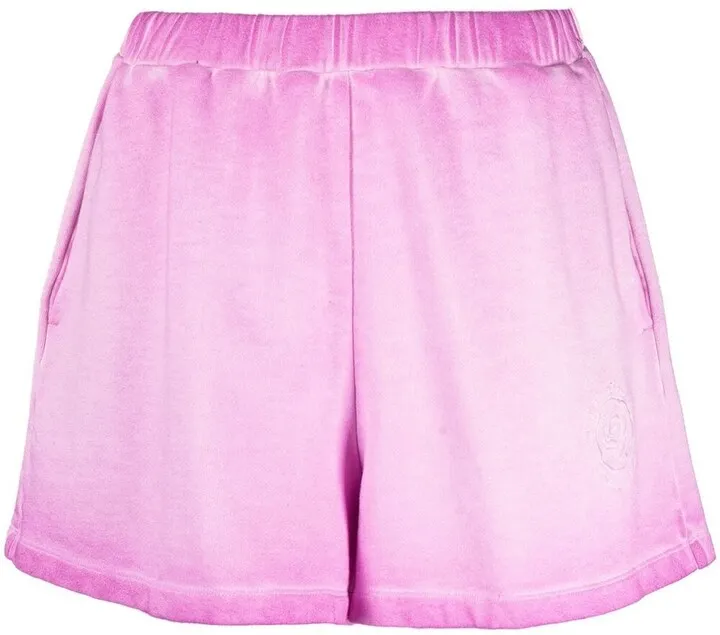 Logo-Embroidered Cotton Shorts