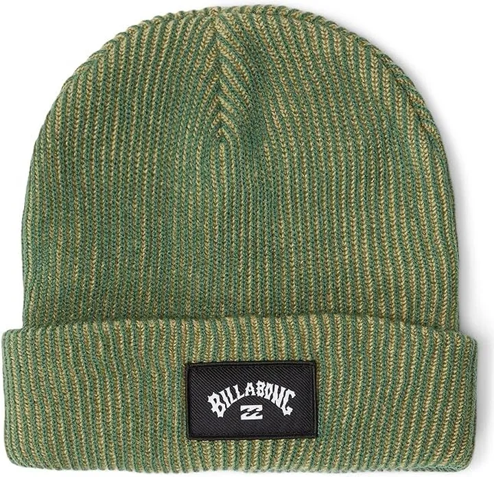 Billabong Arch Patch Beanie (Evergreen) Beanies