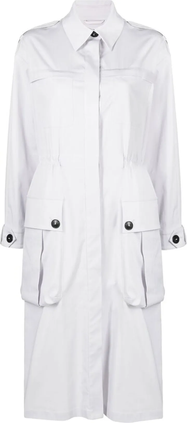 Mid-Length Trench Coat