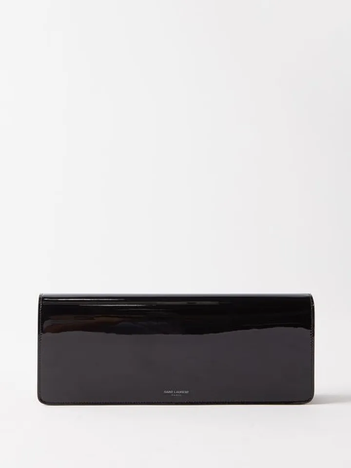 Patent-leather Clutch Bag