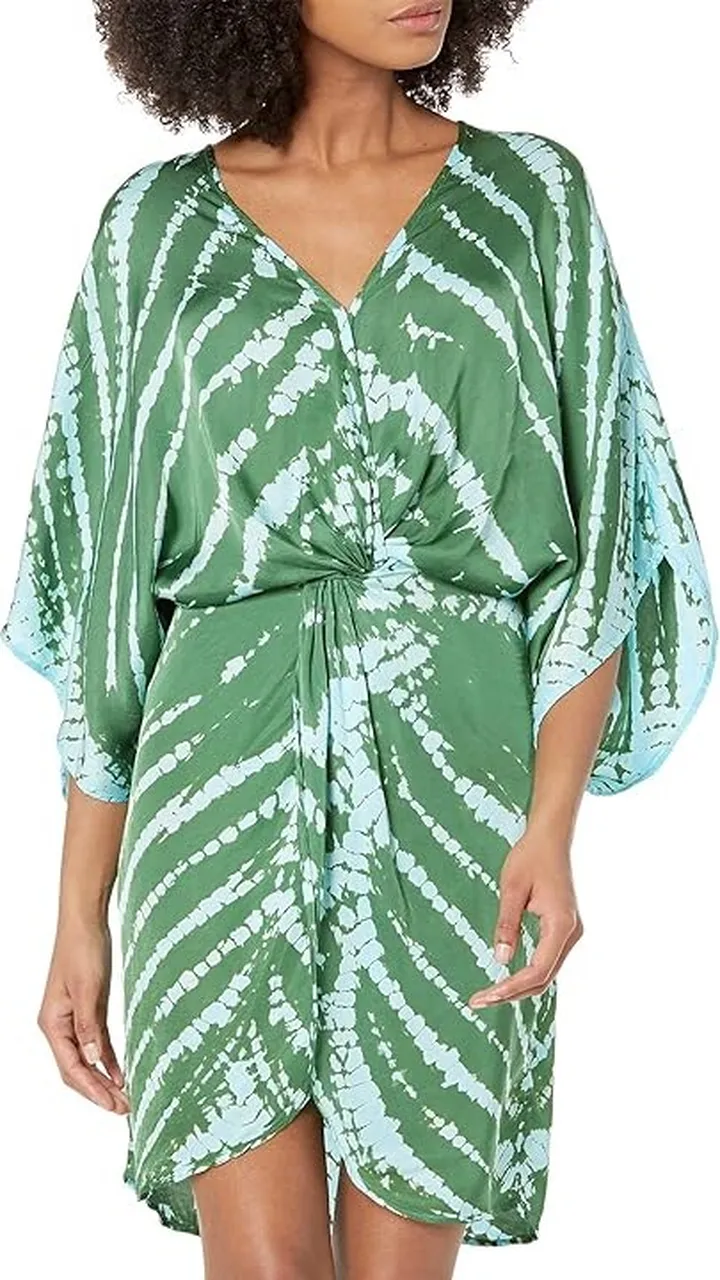 Young Fabulous & Broke Siren Mini Dress (Palm Savannah Wash) Women's Clothing