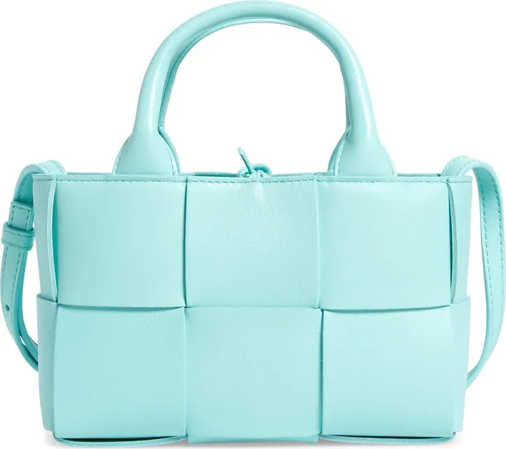 Arco Intrecciato Leather Tote