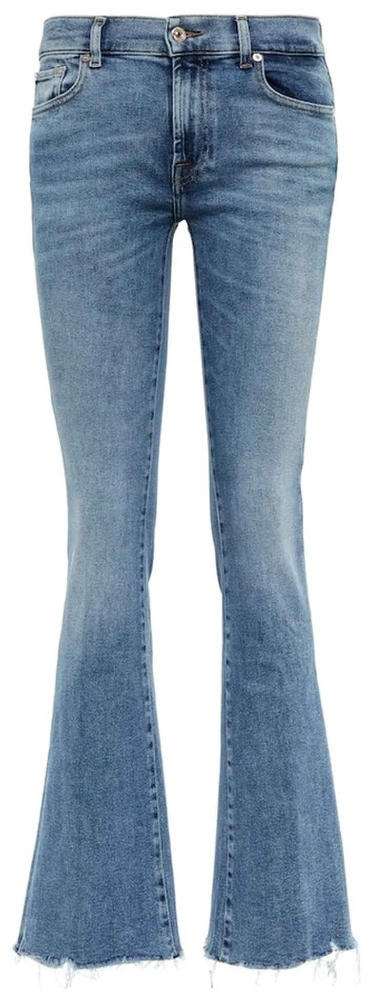 Tailorless Luxe low-rise bootcut jeans