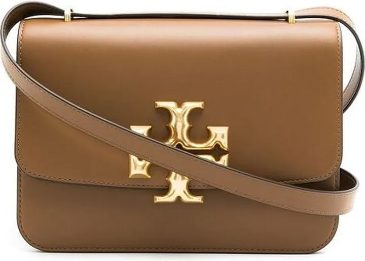 Brown Eleanor Leather Cross Body Bag