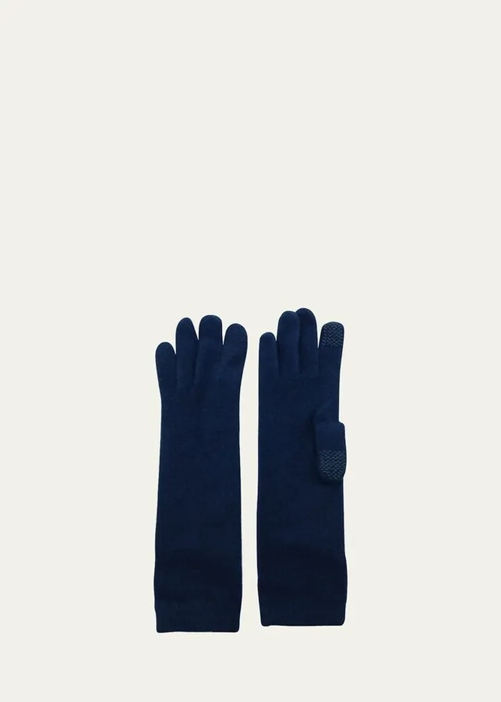 Long Cashmere Tech Gloves