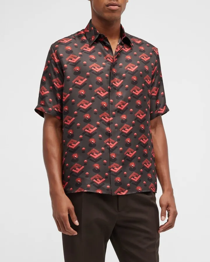 Men's FF Diamond Silk Sport Shirt