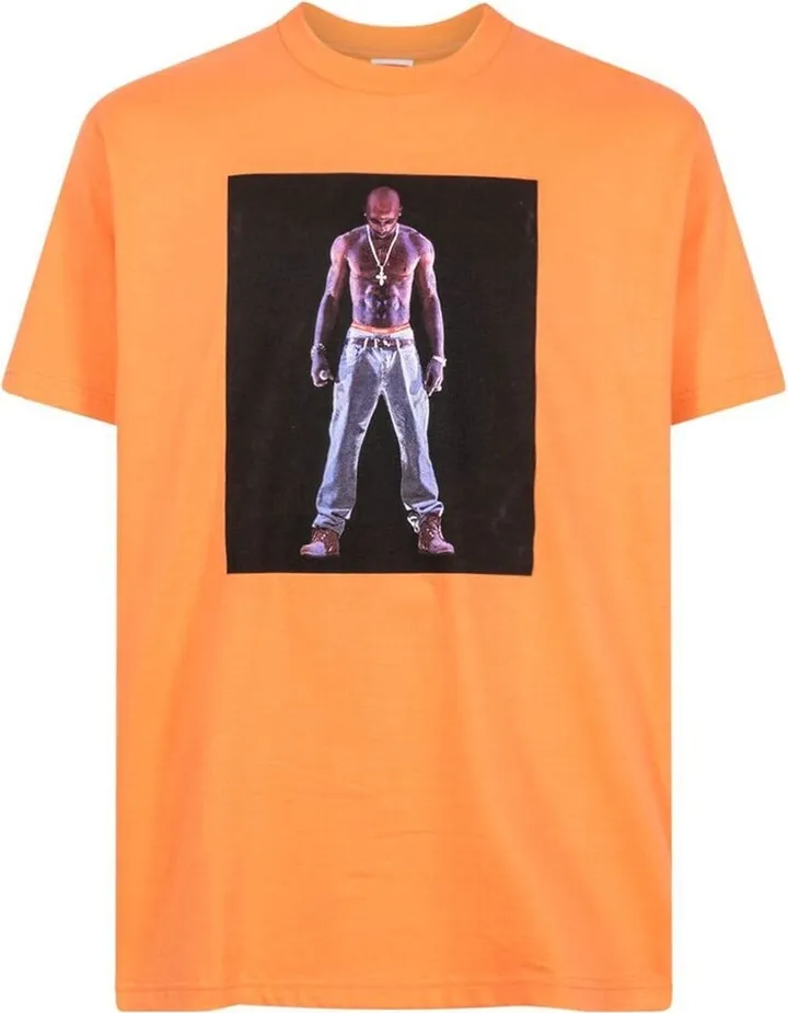 Tupac Hologram cotton T-shirt