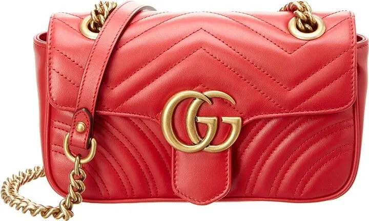 Gucci GG Marmont Mini Matelasse Leather Shoulder Bag